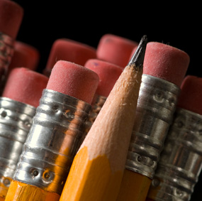 pencils closeup