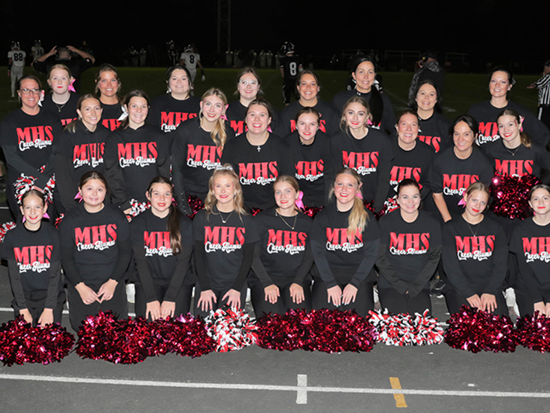 Cheerleading team